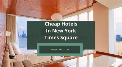 cheap hotels in times square area